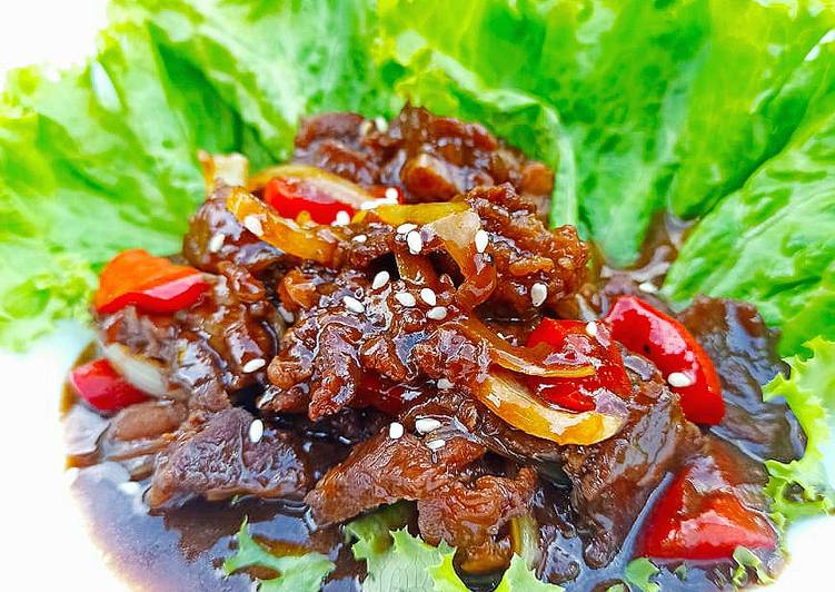 Daging saos Lada hitam