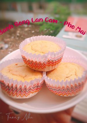 Hình của món Bánh Bông Lan Cam - Phô Mai.