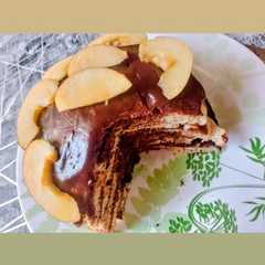 بان كيك محشي بالشوكولا🥞🍫👍🏻😍-レシピのメイン写真