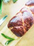 Brioche au yaourt sans pétrissage