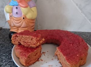 Una foto de Budín integral de remolacha y naranjas (sobras 🤣😂)