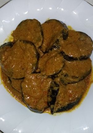 A picture of Dahi walay baingan.