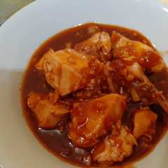 รูปของ Menu Diet 14 Ayam Saos masak simple