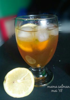 Foto resep Es Teh Lemon #Pekaninspirasi #bikinramadanberkesan