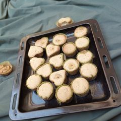 Banana cupcakes A picture of Banana cupcakes.