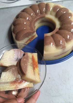 Foto resep Puding lapis kopi