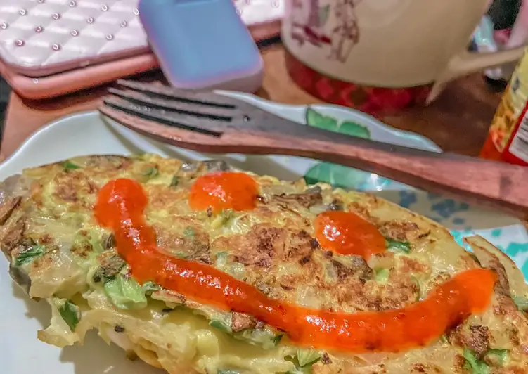 Siap Saji Omelet jamur Paling Enak