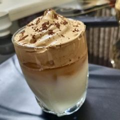 A picture of Chocolate coffee shake#WCD.