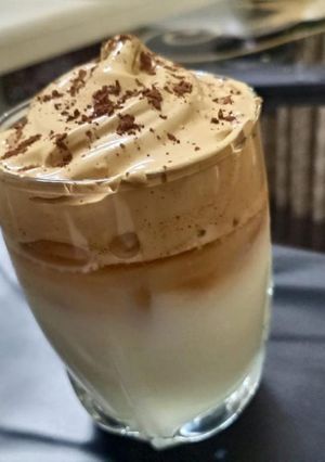 A picture of Chocolate coffee shake#WCD.