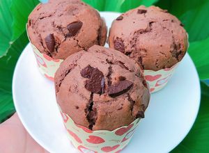 Hình của món Bánh Muffin cacao.