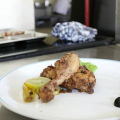 A picture of Lemon chicken.