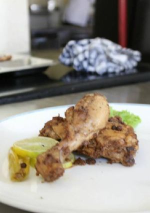 A picture of Lemon chicken.
