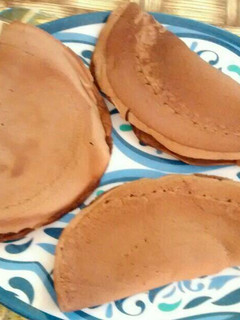 Una foto de Panqueques de Chocolate