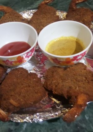 চিংড়ি মাছের কাটলেট (chingri macher cutlet recipe in Bengali) রেসিপির প্রধান ছবি
