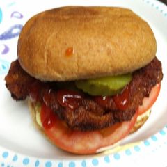 A picture of Breaded Pork Sandwich.
