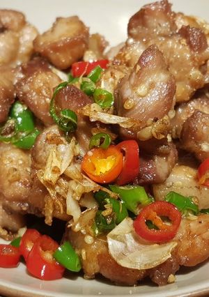 รูปของ หมูคั่วพริกเกลือ