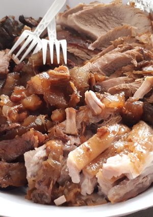 A picture of Michoacán-Style Carnitas.