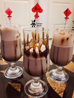 عکسی از دستور آیس کافی با بستنی 😍