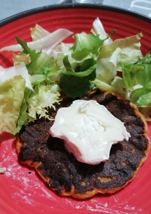 Une photo de Crêpes de patate douce