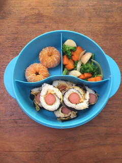 Foto resep Bento Sushi Sosis
