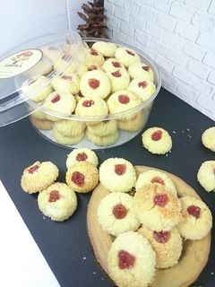 Foto resep 71. Strawberry coconut thumbprint