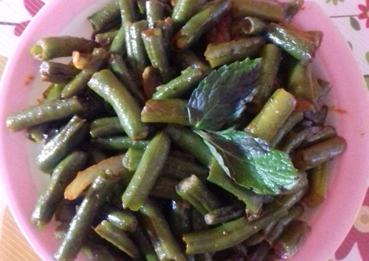 Recipe of Speedy French Beans stir fry