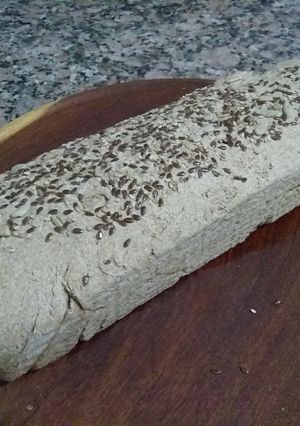 Una foto de Pan integral casero