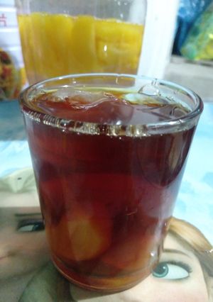 Hình của món Trà đào.