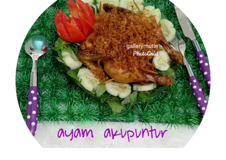 7. AYAM AKUPUNTUR