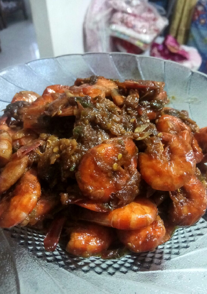 Foto resep Udang goreng mentega pedas#Bikinramadanberkesan