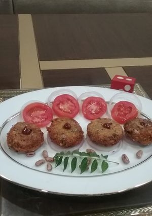 A picture of Rajma vada.