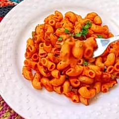 A picture of Masala pasta.