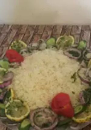 صورة لوصفة اطيب رز مطبوخ مع سوب من ايدي