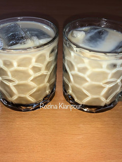 عکسی از دستور آیس کافی