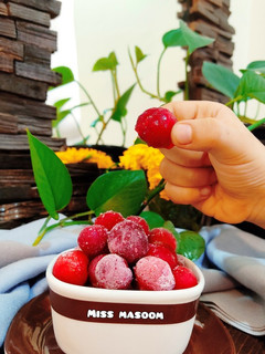 عکسی از دستور آلبالو نمکی
