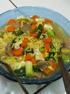 Foto resep Mie Rebus sayuran