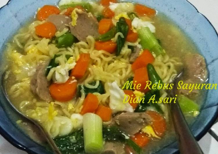 Mie Rebus sayuran