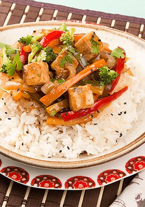 Una foto de Chopsuey de pollo