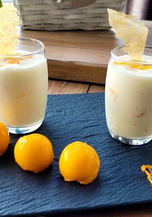 Une photo de Mousse au citron-pomelo