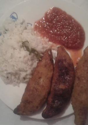 Una foto de Plátanos rellenos