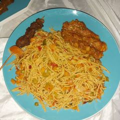 A picture of Suprise spaghetti.