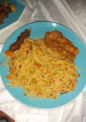 A picture of Suprise spaghetti.