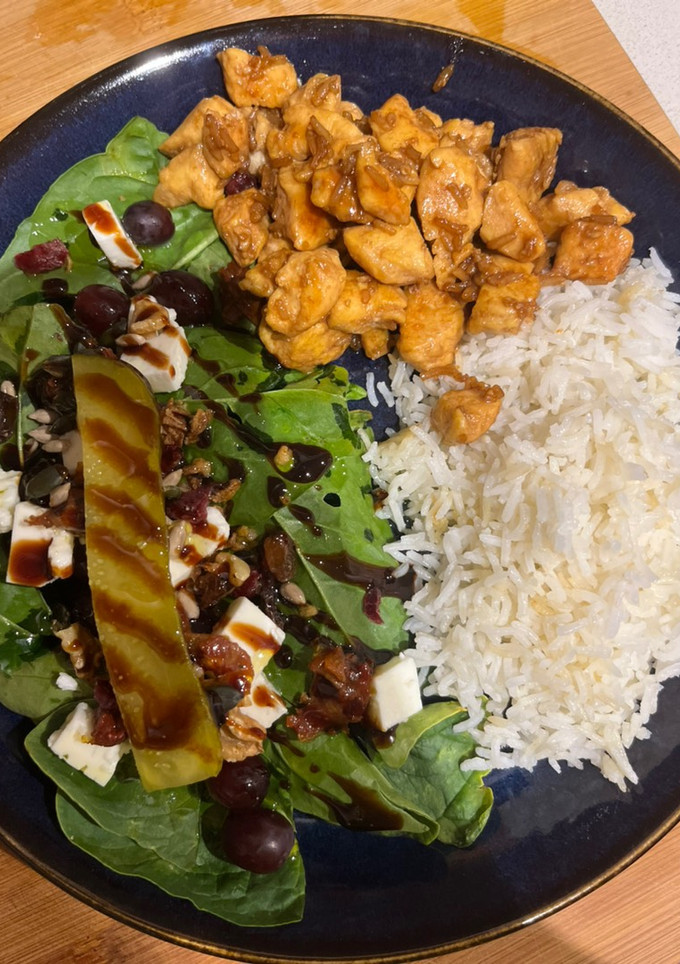 Una foto de Cena saludable