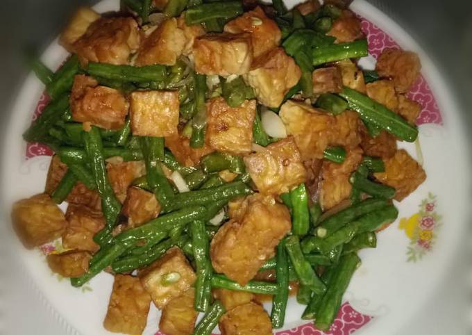 Resep Tumis Kacang Panjang Dan Tempe Oleh Sari Marisa Cookpad