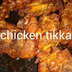 A picture of Tawa chicken tikka.