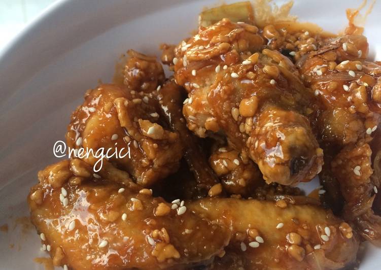 Caramel Chicken Ala Korea 😎