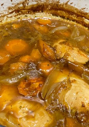 Szaftos csirkemell egyszerűen recept fotója