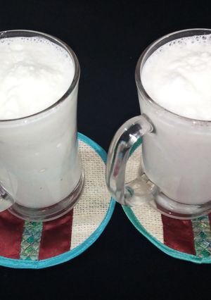 A picture of Malai lassi.