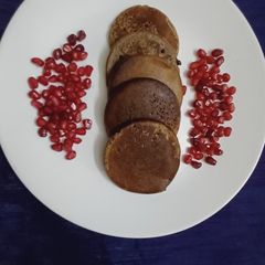 A picture of Chocolate pan cake.