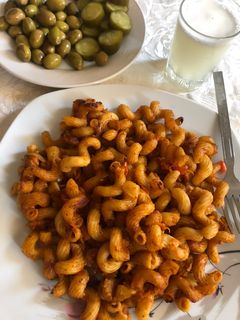 صورة لوصفة معكرونة 🤤